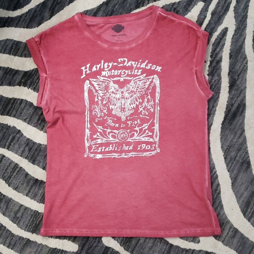 Harley Davidson Burnout Tee